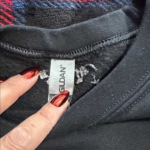 Oversized Sassy Teacher Sweatshirt - Picture 3 of 4